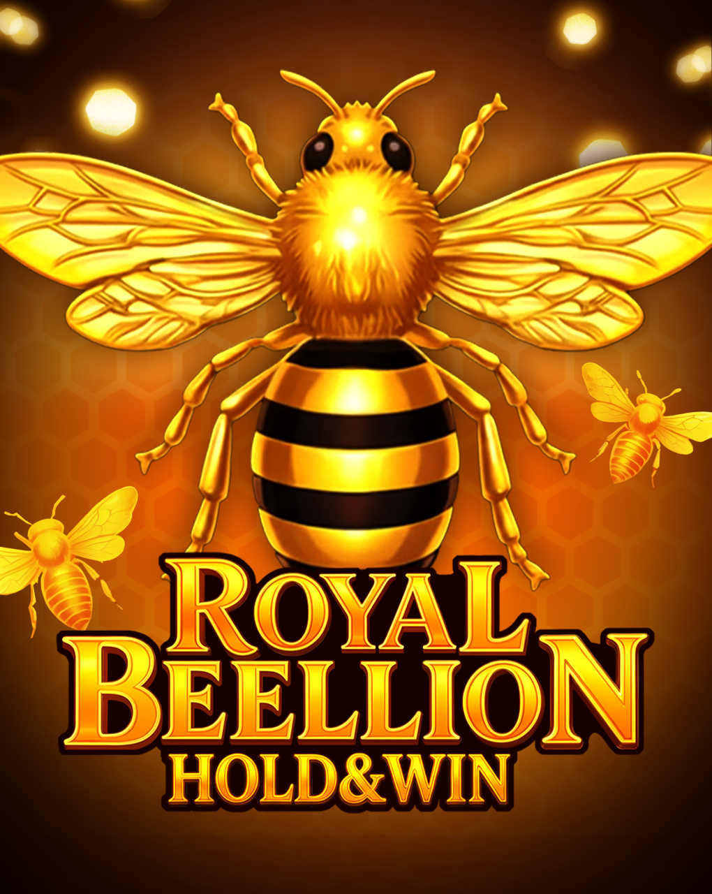 Royal Beellion Hold and Win pokie at HollyWin Casino